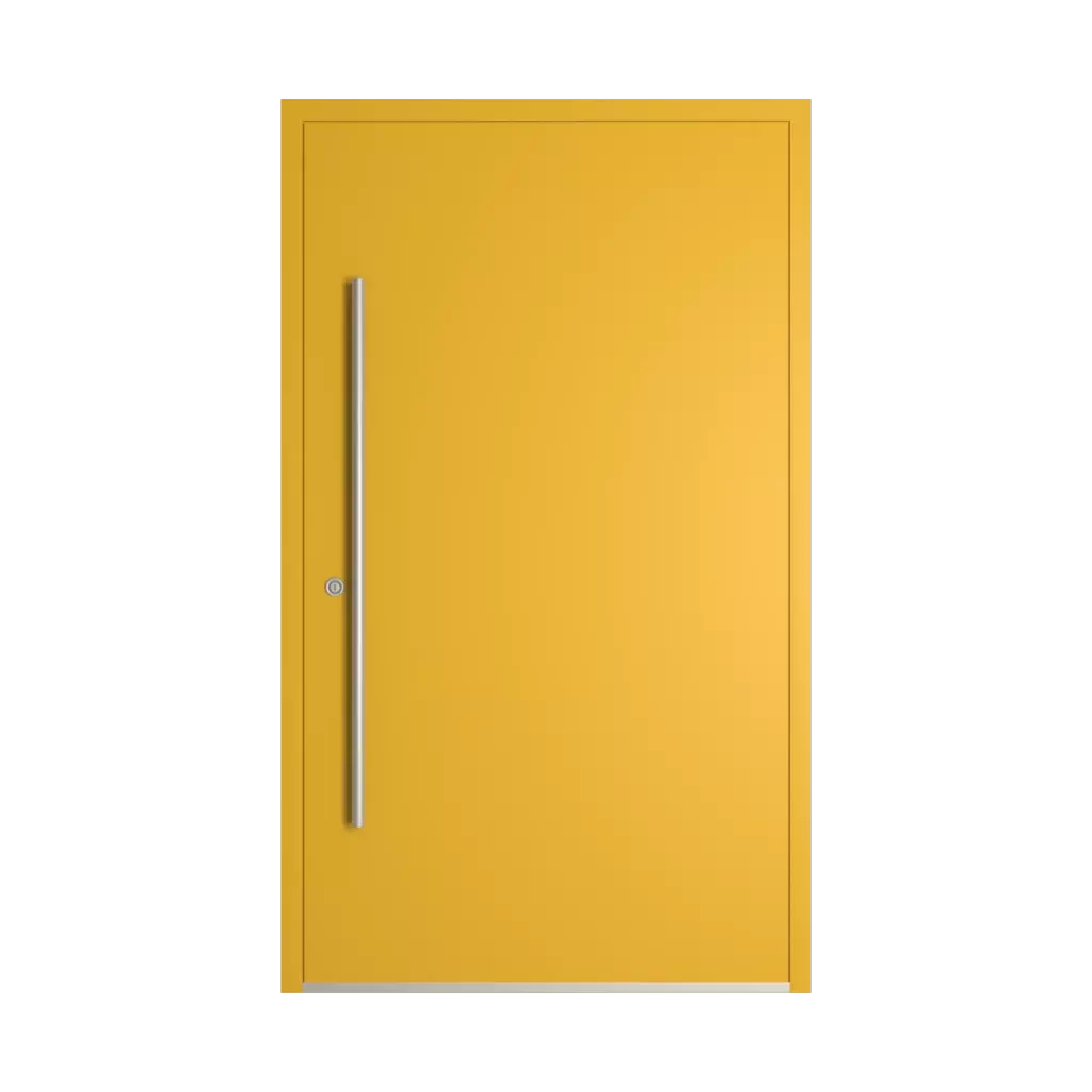 RAL 1012 Lemon yellow entry-doors models cdm model-36  