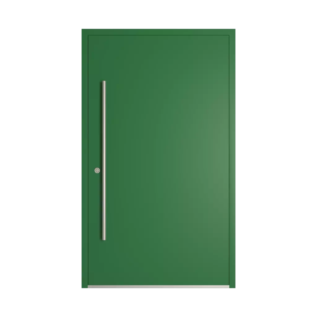 RAL 6001 Emerald green products wooden-entry-doors    