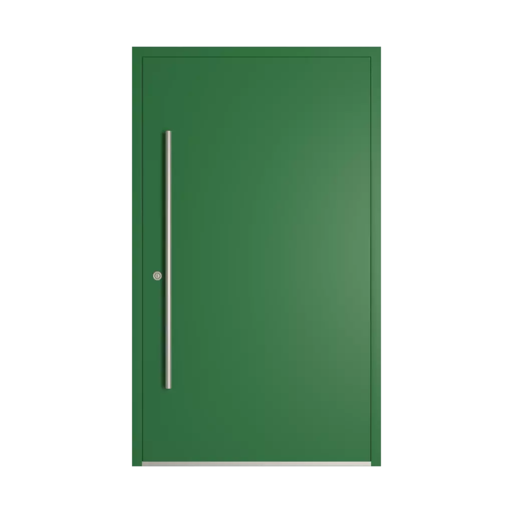 RAL 6001 Emerald green entry-doors models dindecor be04  