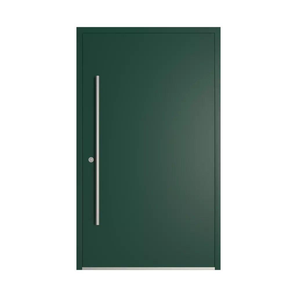 RAL 6005 Moss green products wooden-entry-doors    