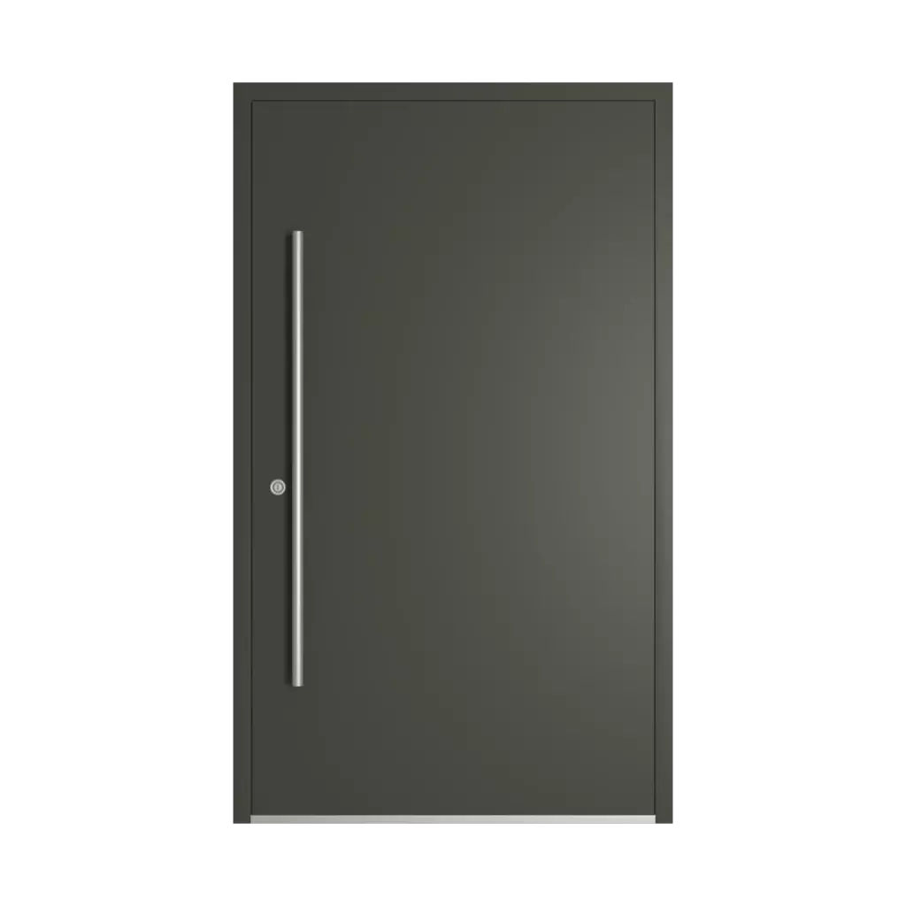 RAL 6006 Grey olive entry-doors models dindecor gl08  