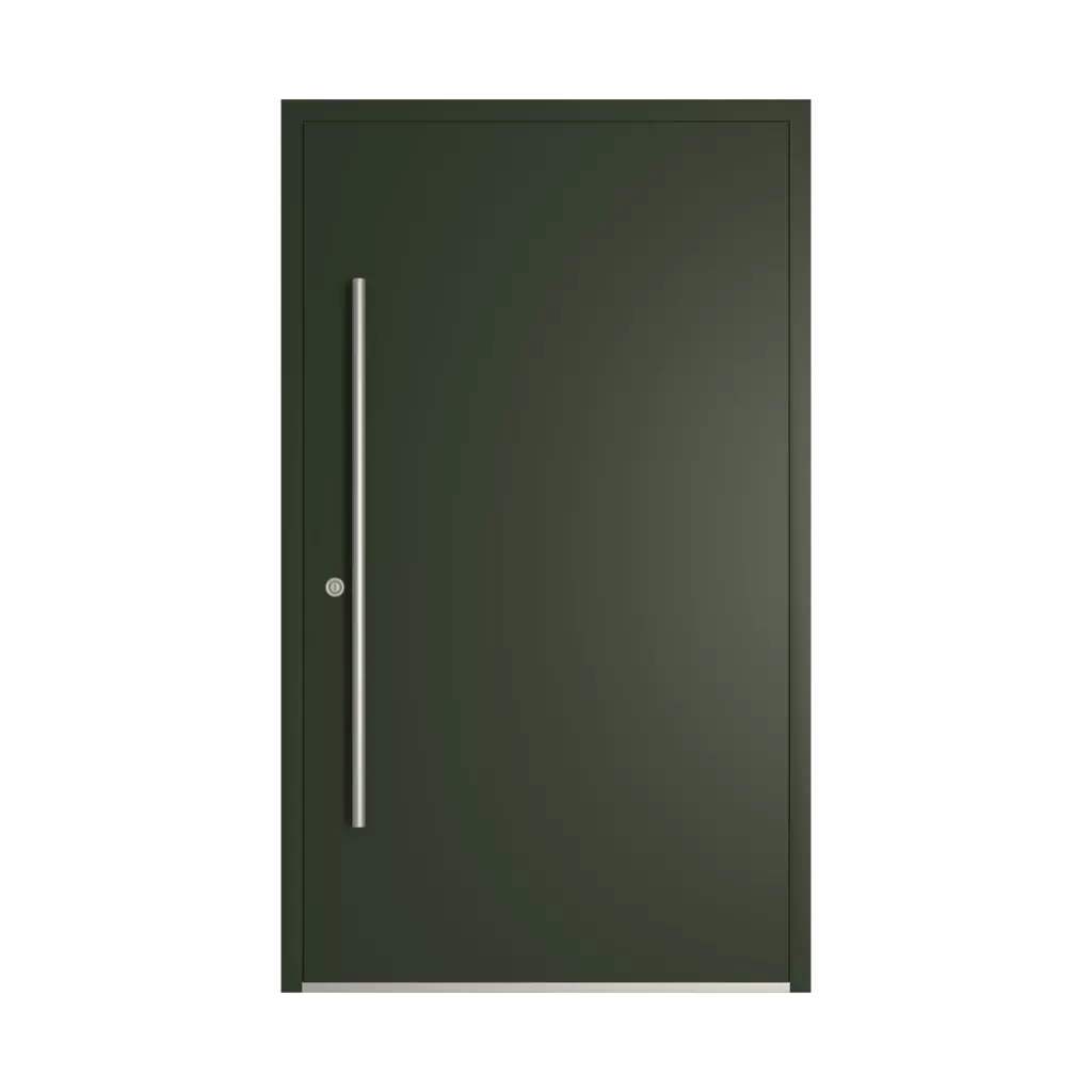 RAL 6007 Bottle green products wooden-entry-doors    