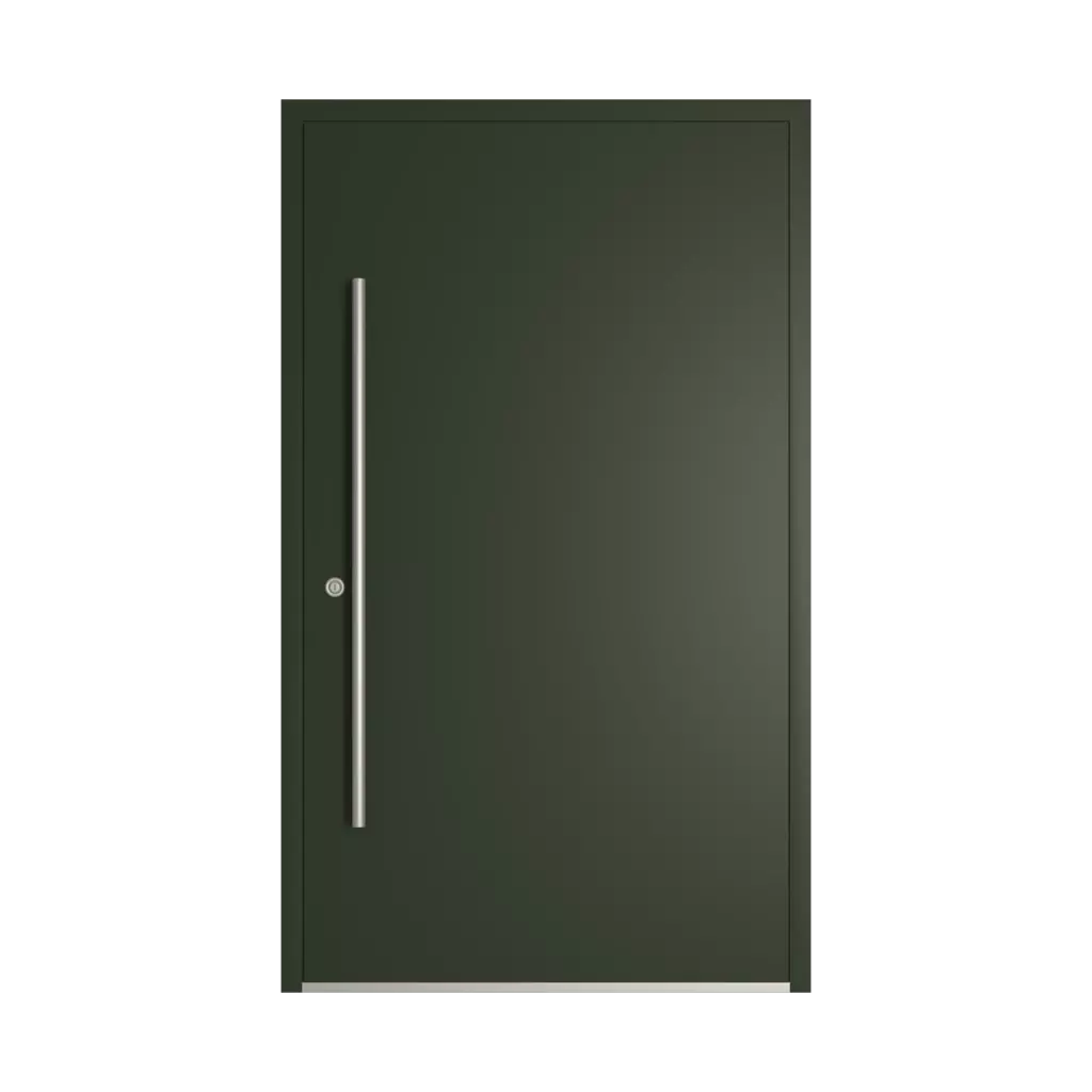 RAL 6007 Bottle green entry-doors door-colors  