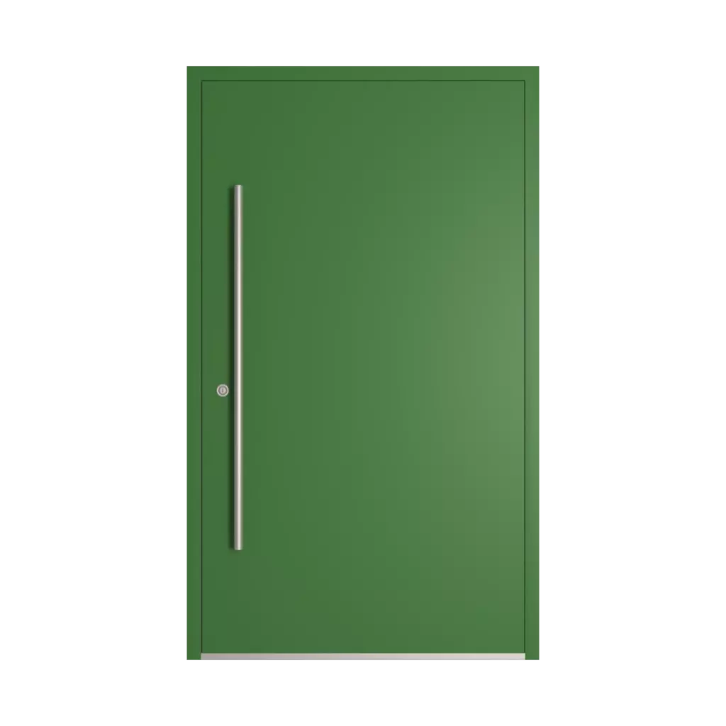 RAL 6010 Grass green entry-doors models dindecor gl08  