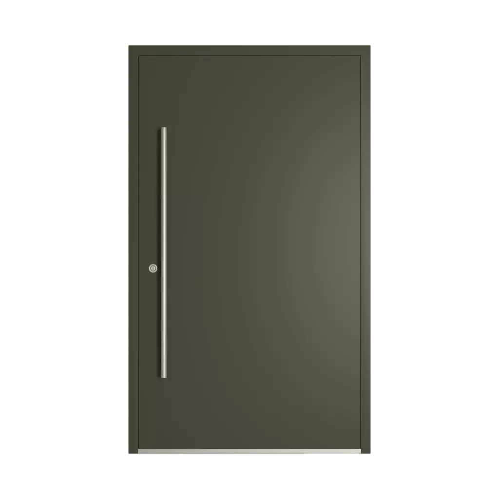 RAL 6014 Yellow olive entry-doors models adezo wilno  