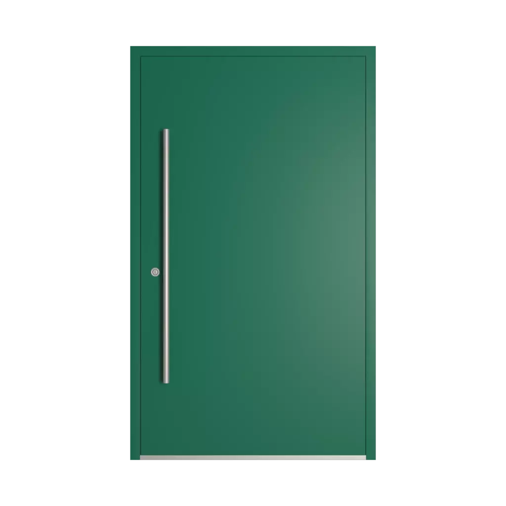 RAL 6016 Turquoise green entry-doors models dindecor sl01  