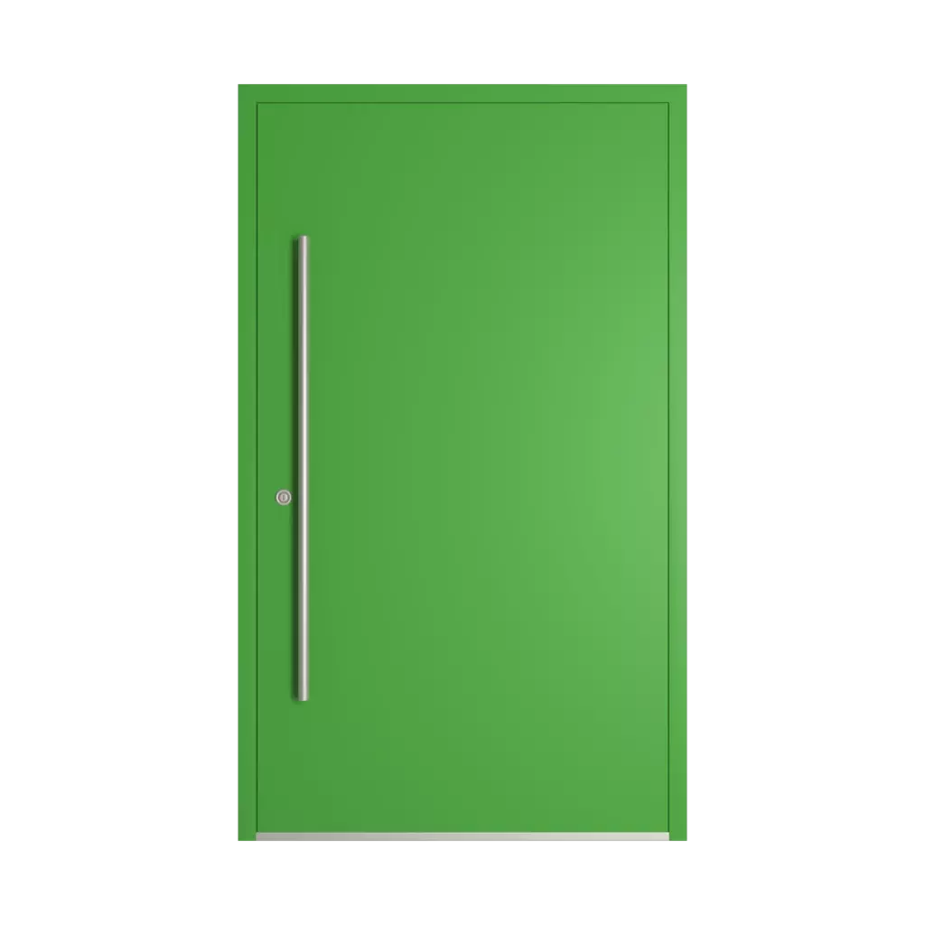 RAL 6018 Yellow green products wooden-entry-doors    