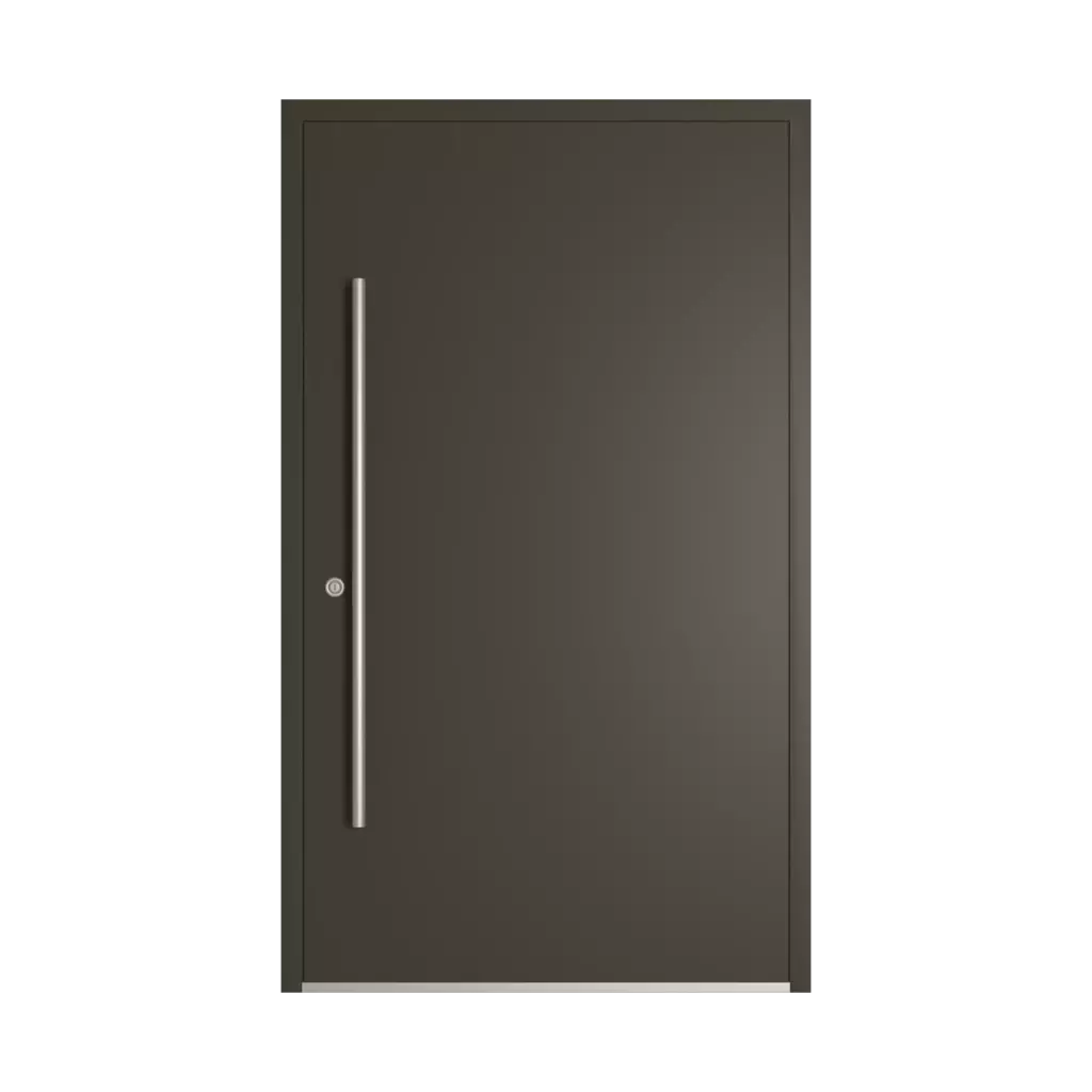 RAL 6022 Olive drab products wooden-entry-doors    