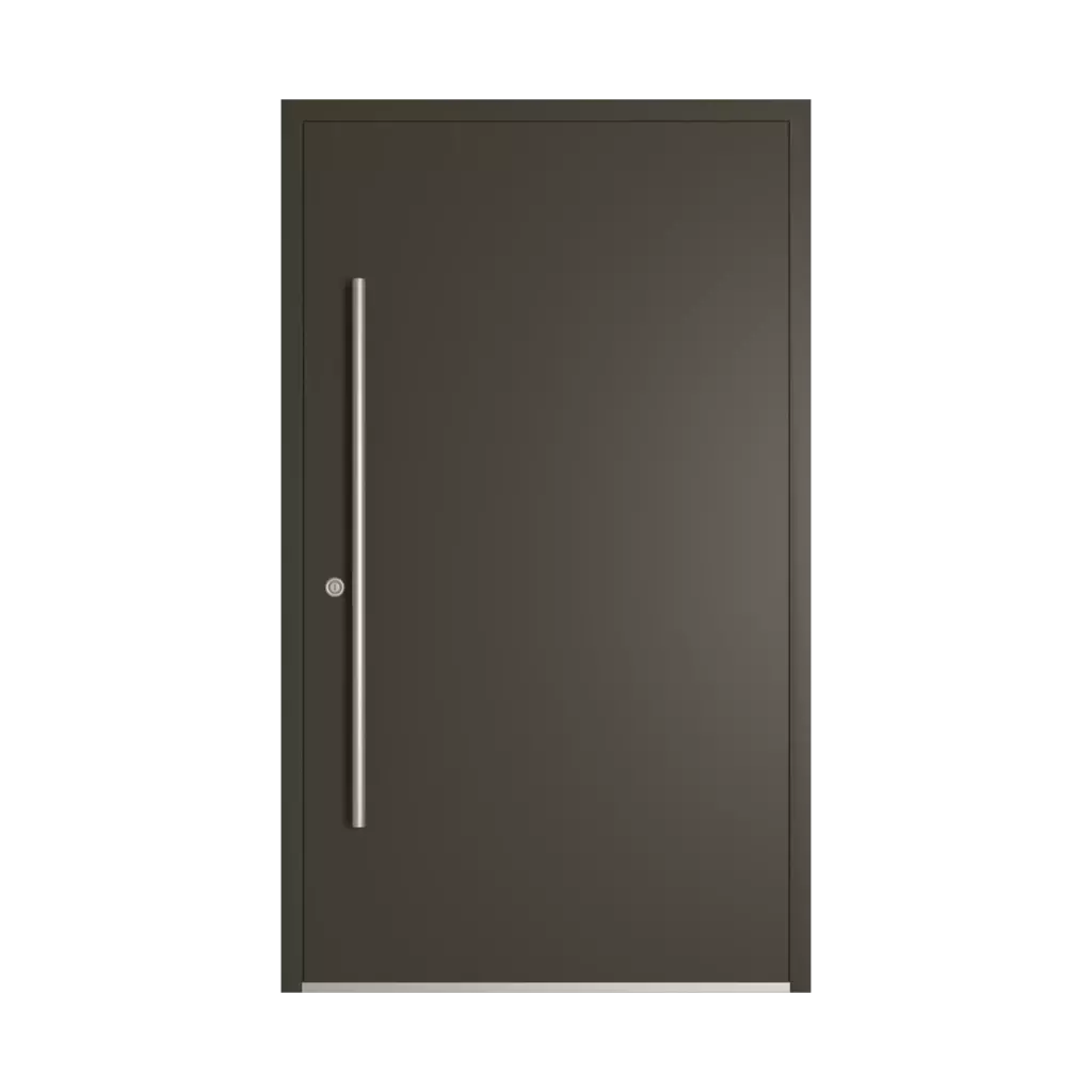 RAL 6022 Olive drab entry-doors models dindecor be04  