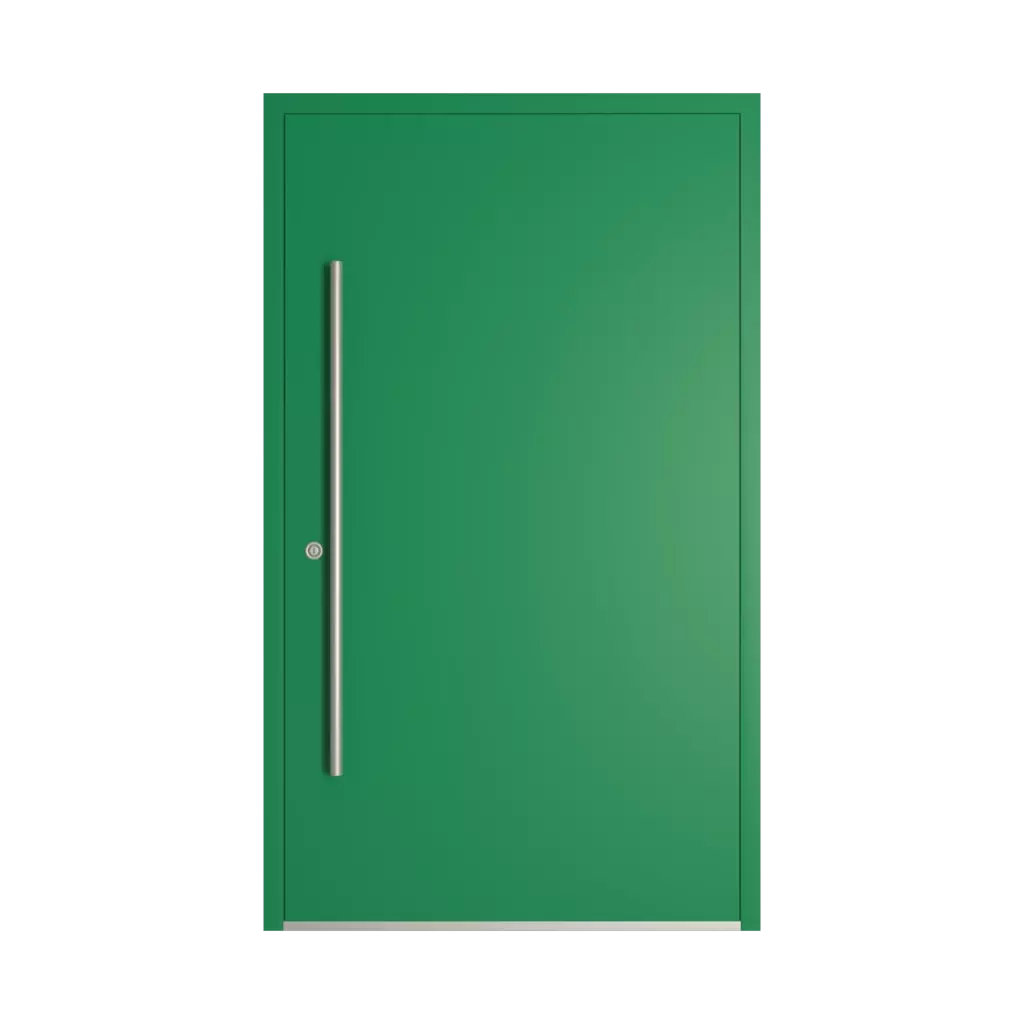 RAL 6024 traffic green entry-doors models dindecor sl07  