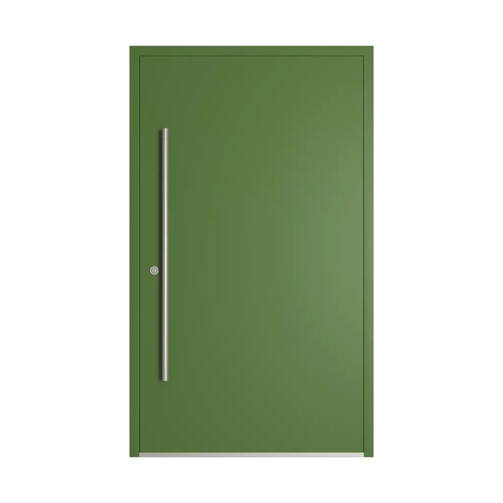 RAL 6025 Fern green products wooden-entry-doors    