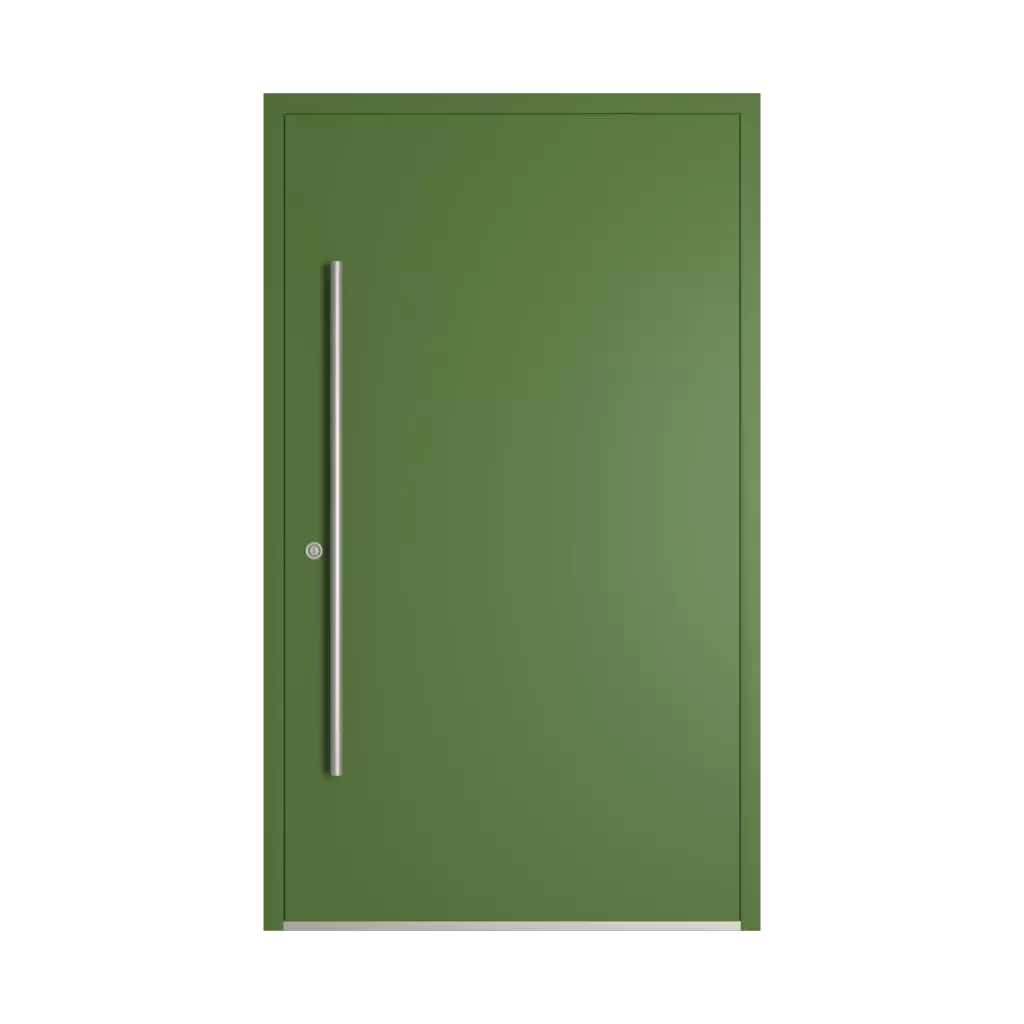 RAL 6025 Fern green entry-doors models dindecor sl07  