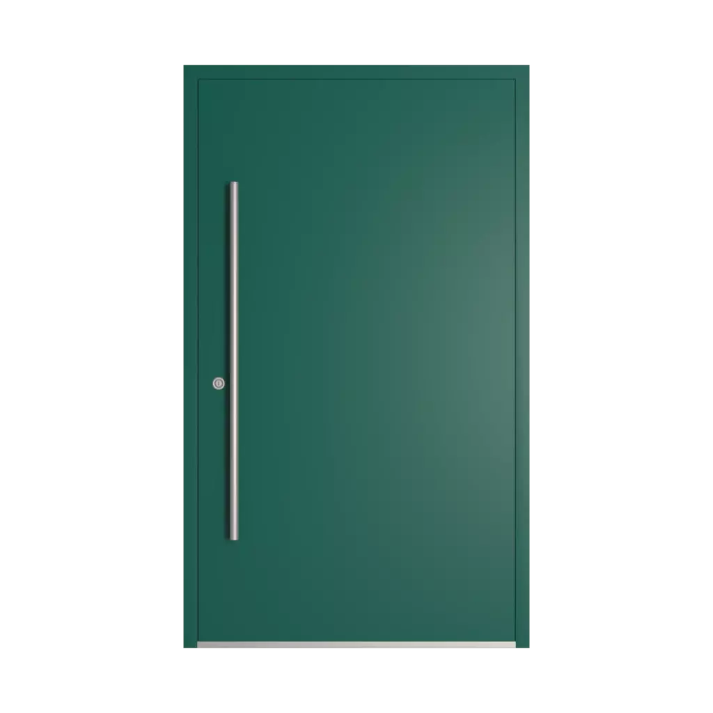 RAL 6026 opal green entry-doors models dindecor ll01  