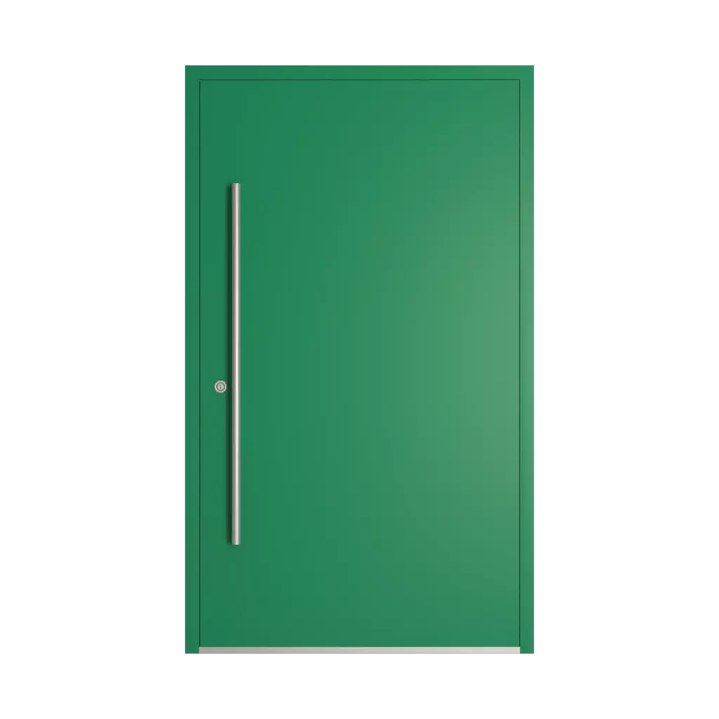 RAL 6032 Signal green entry-doors models dindecor ll01  