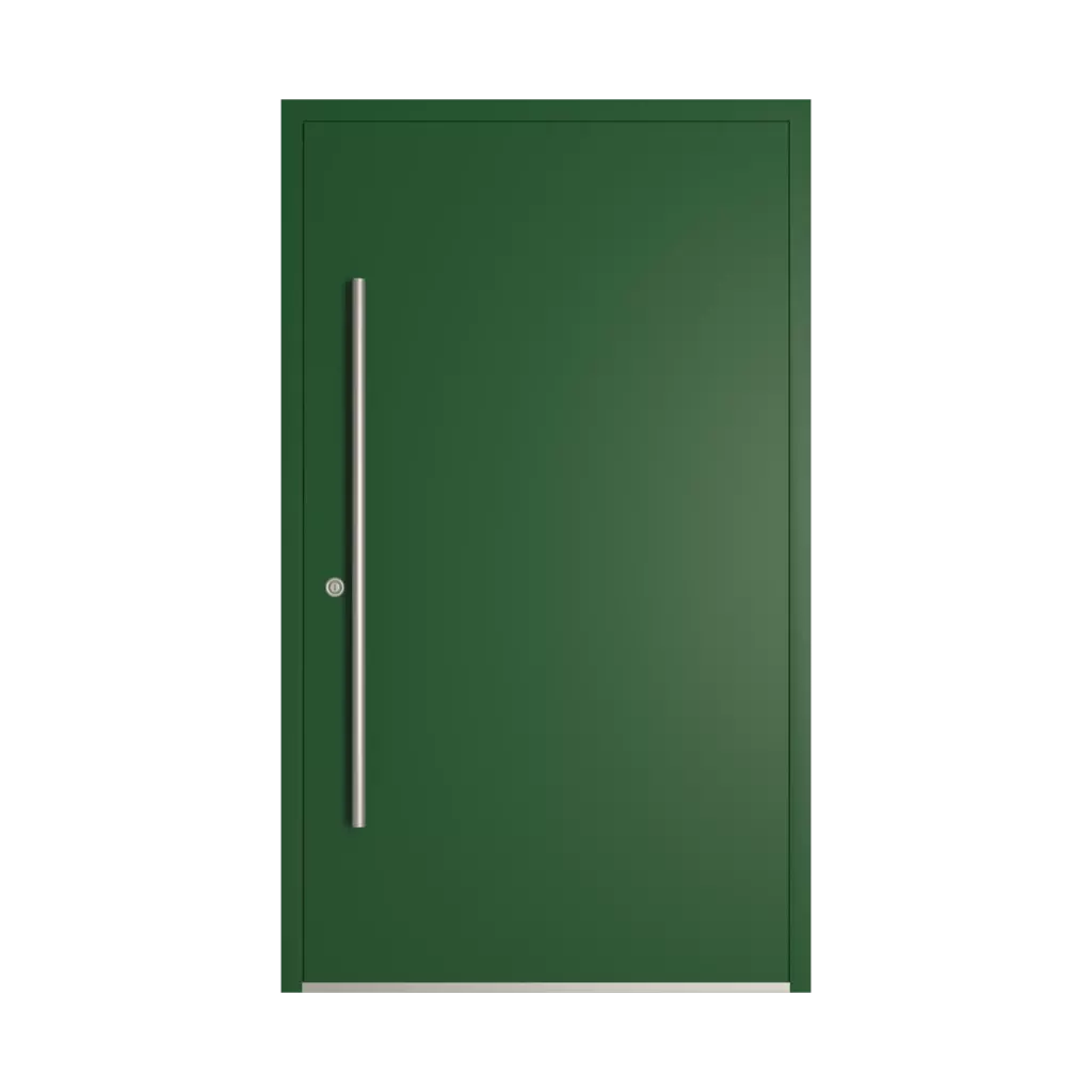 RAL 6035 Pearl green products aluminum-entry-doors    
