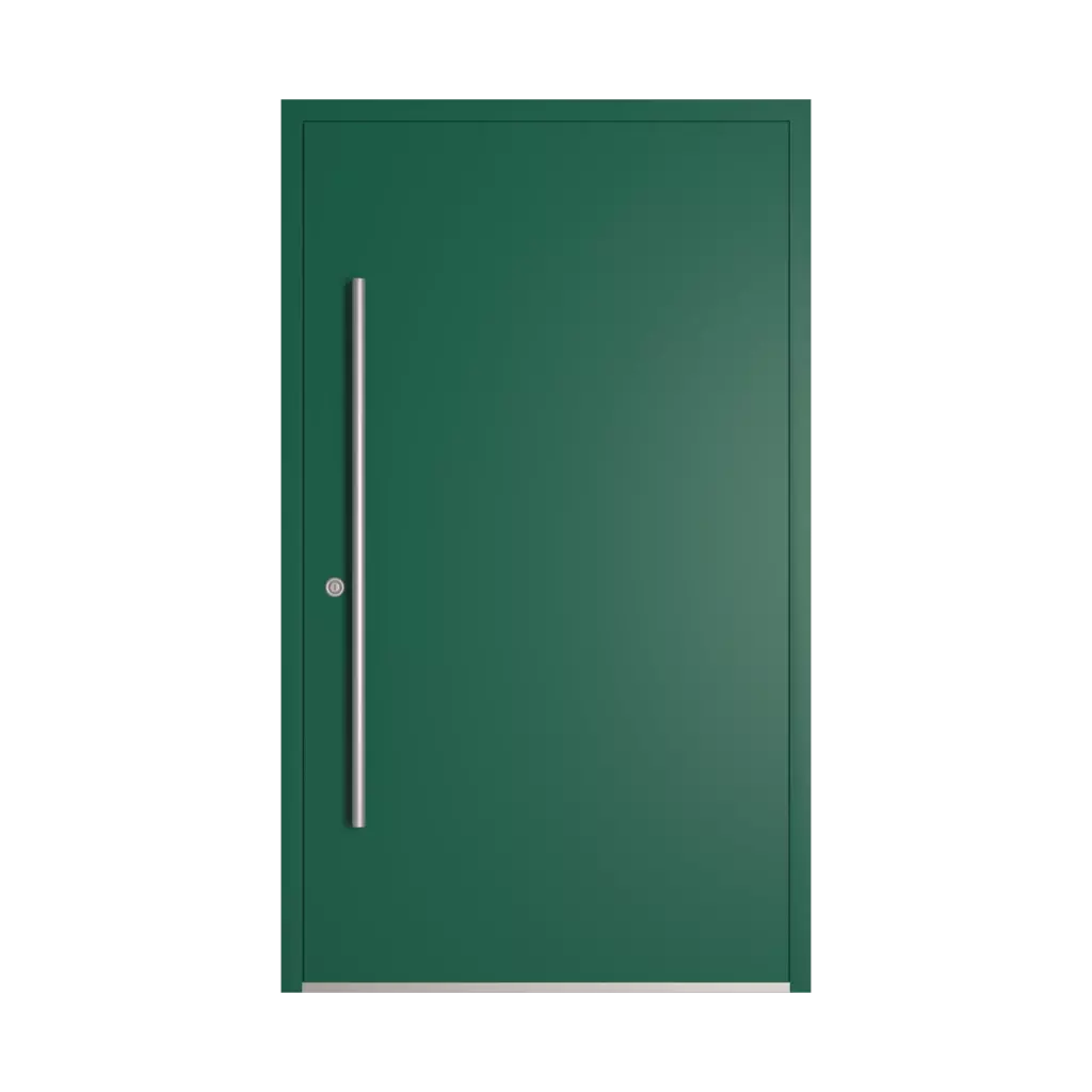 RAL 6036 Pearl opal green entry-doors models dindecor sk01-beton  