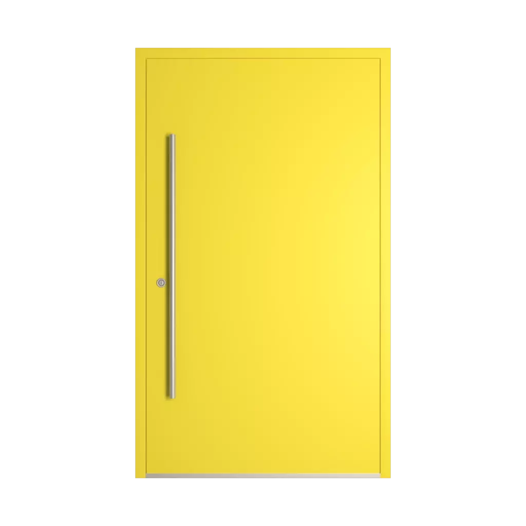 RAL 1016 Sulfur yellow entry-doors models adezo valletta-stockholm  