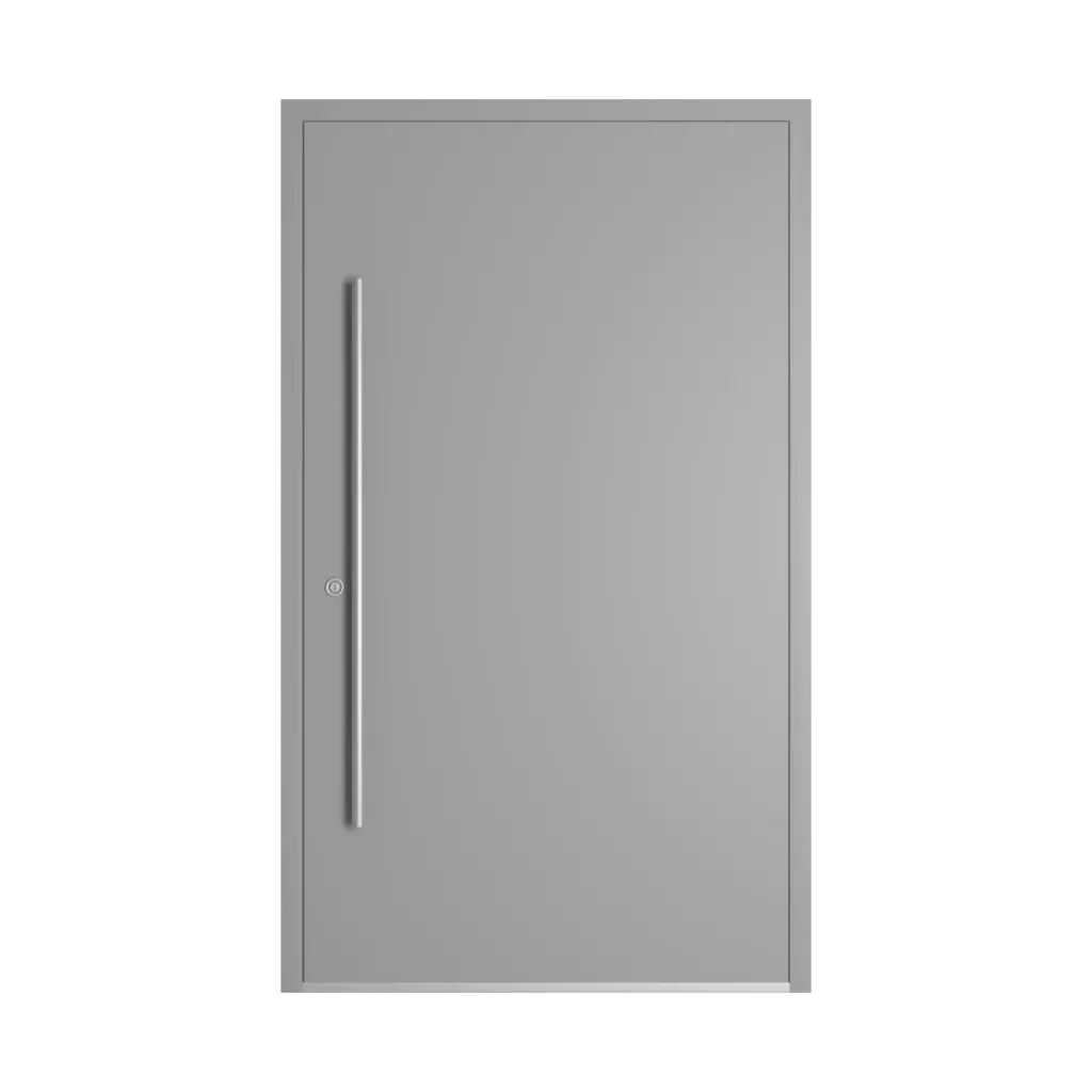 RAL 7004 Signal grey entry-doors models dindecor model-6129  