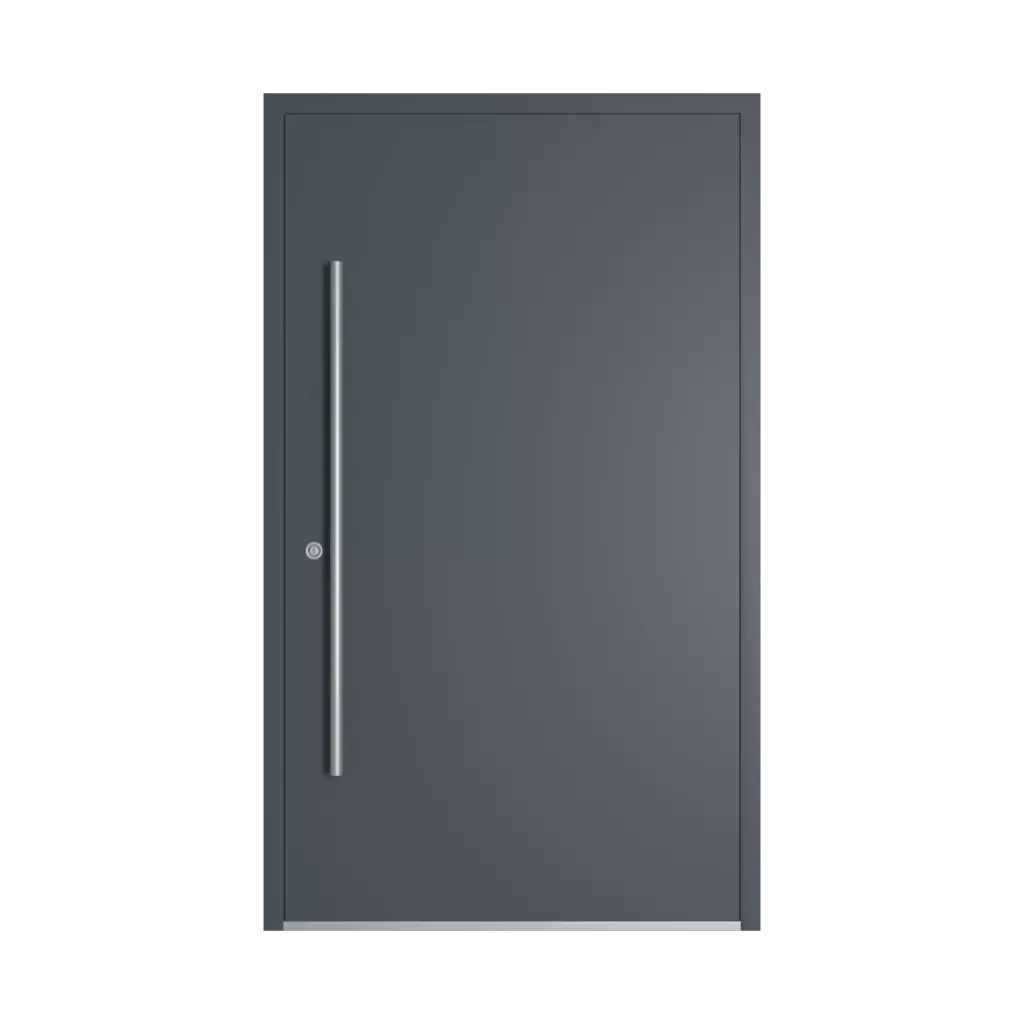 RAL 7015 Slate grey products aluminum-entry-doors    