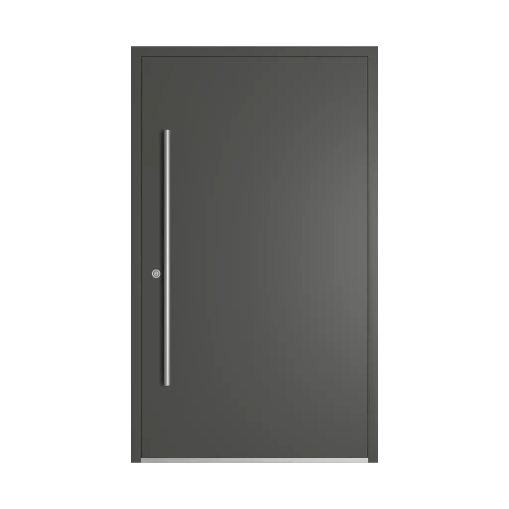 RAL 7022 Umbra grey entry-doors models adezo valletta-stockholm  