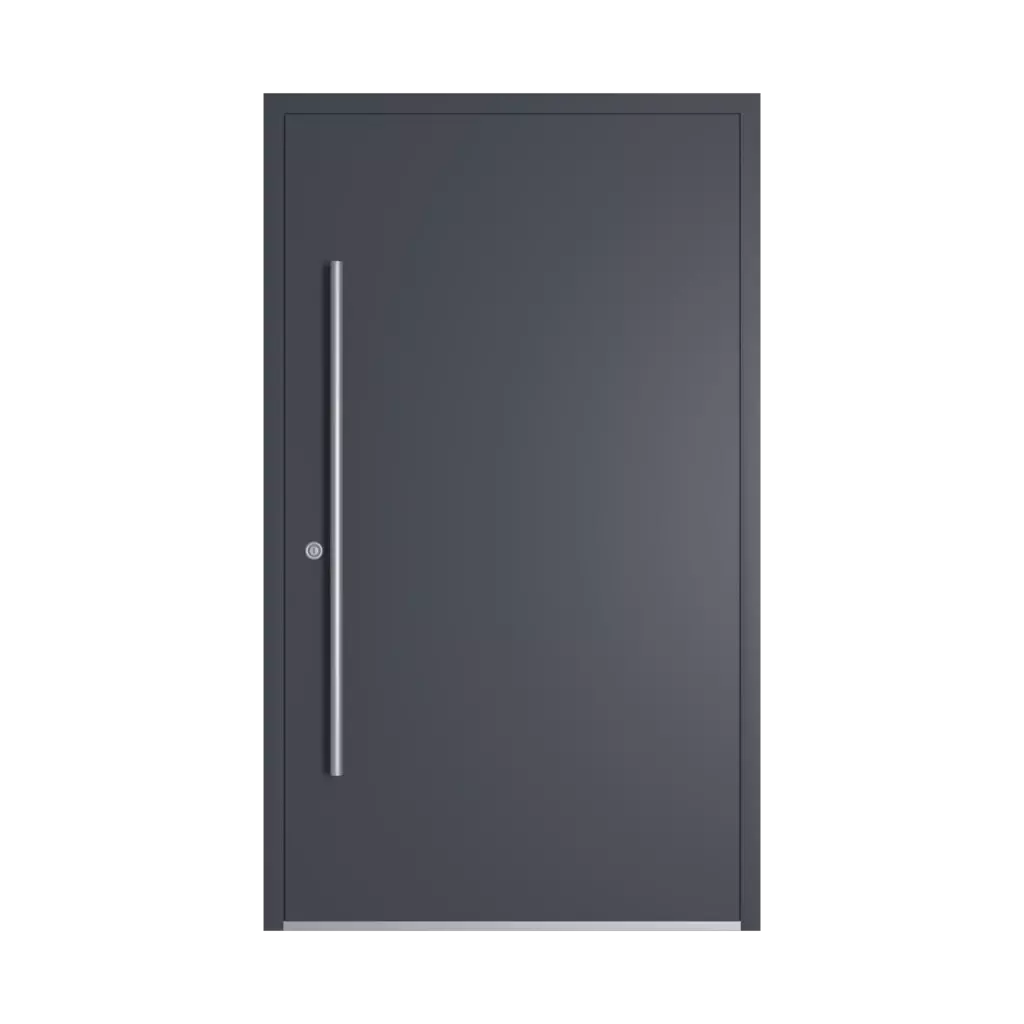 RAL 7024 Graphite grey entry-doors models adezo valletta-stockholm  