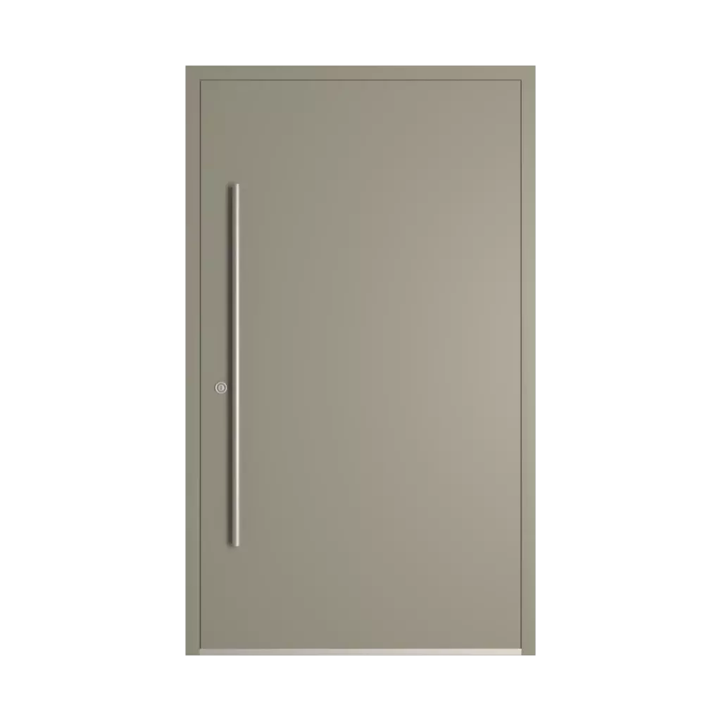 RAL 7030 Stone grey products wooden-entry-doors    