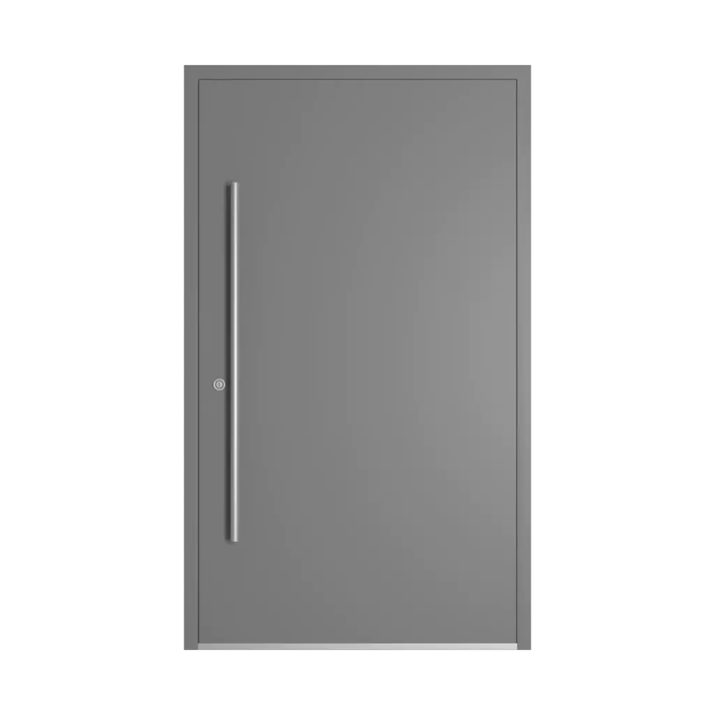 RAL 7037 Dusty grey entry-doors models dindecor model-5031  