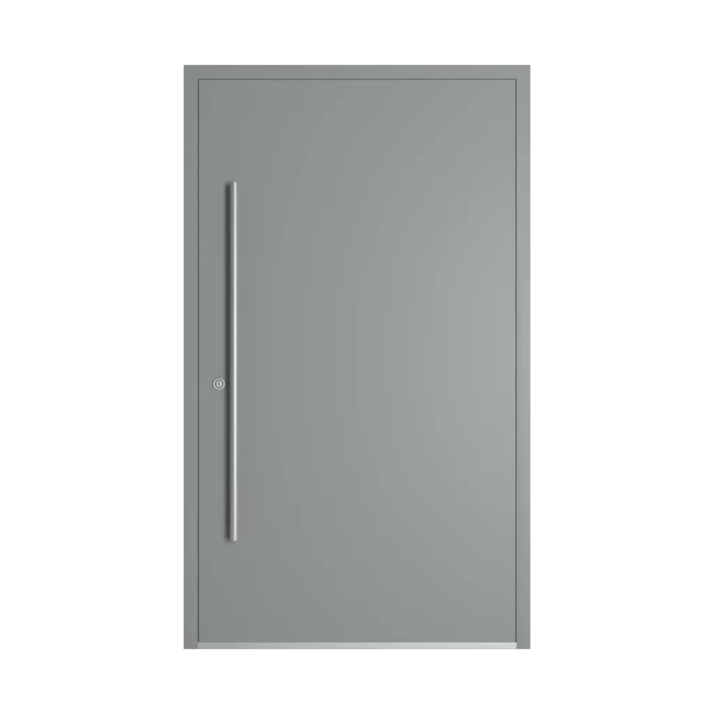 RAL 7042 Traffic grey A entry-doors models dindecor gl08  