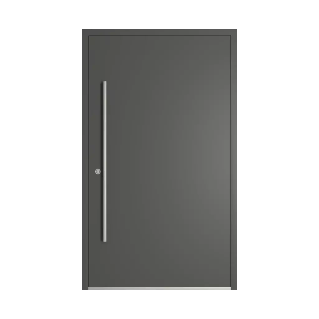 RAL 7043 Traffic grey B products aluminum-entry-doors    