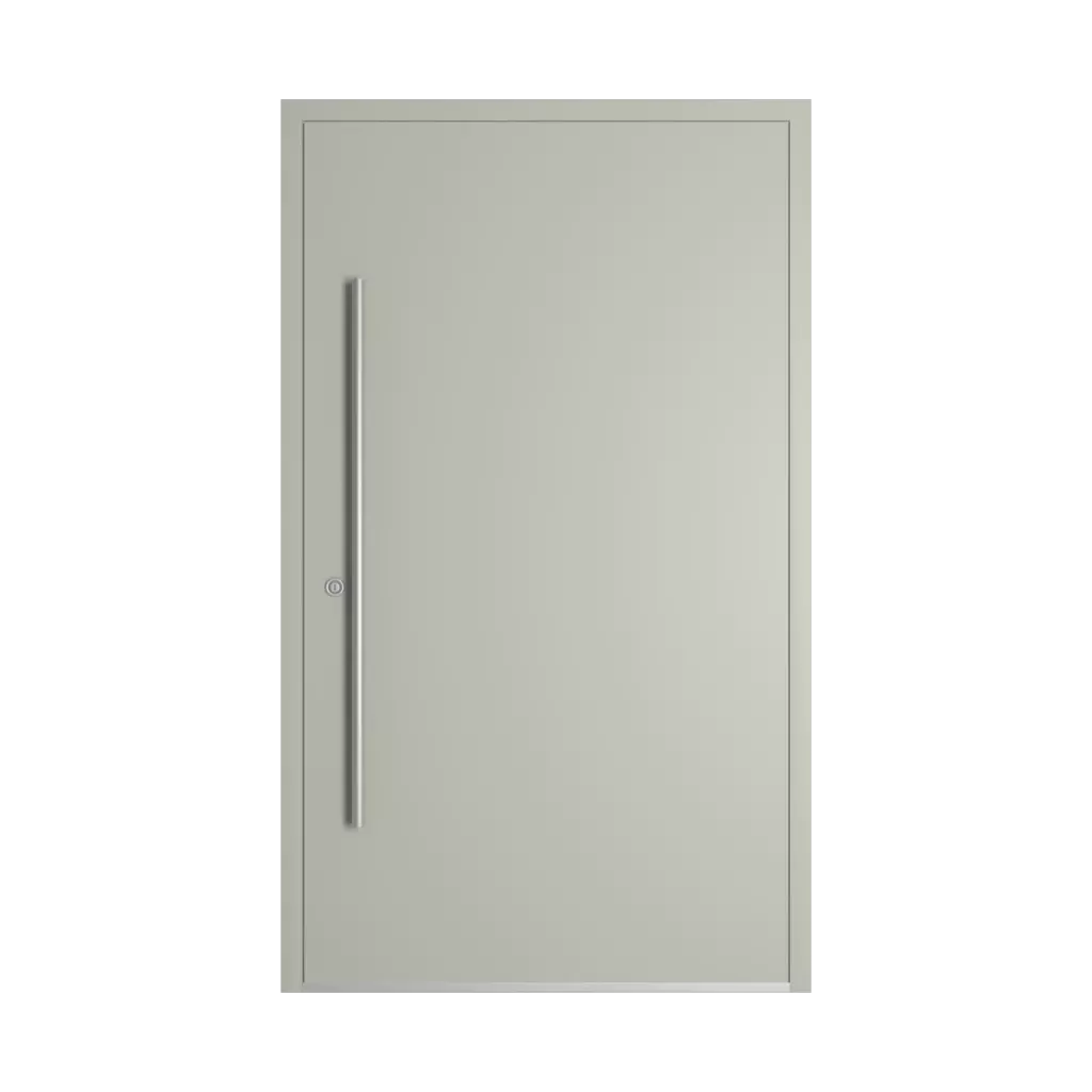 RAL 7044 Silk grey entry-doors models dindecor model-6123  