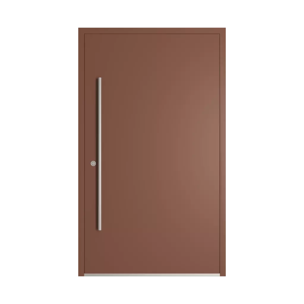 RAL 8002 Signal brown products wooden-entry-doors    