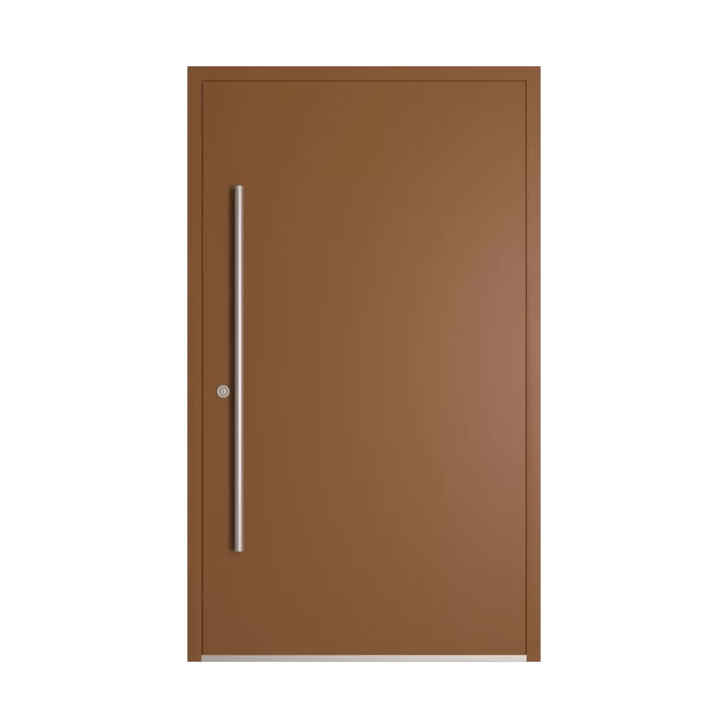 RAL 8003 Clay brown entry-doors models dindecor sl07  