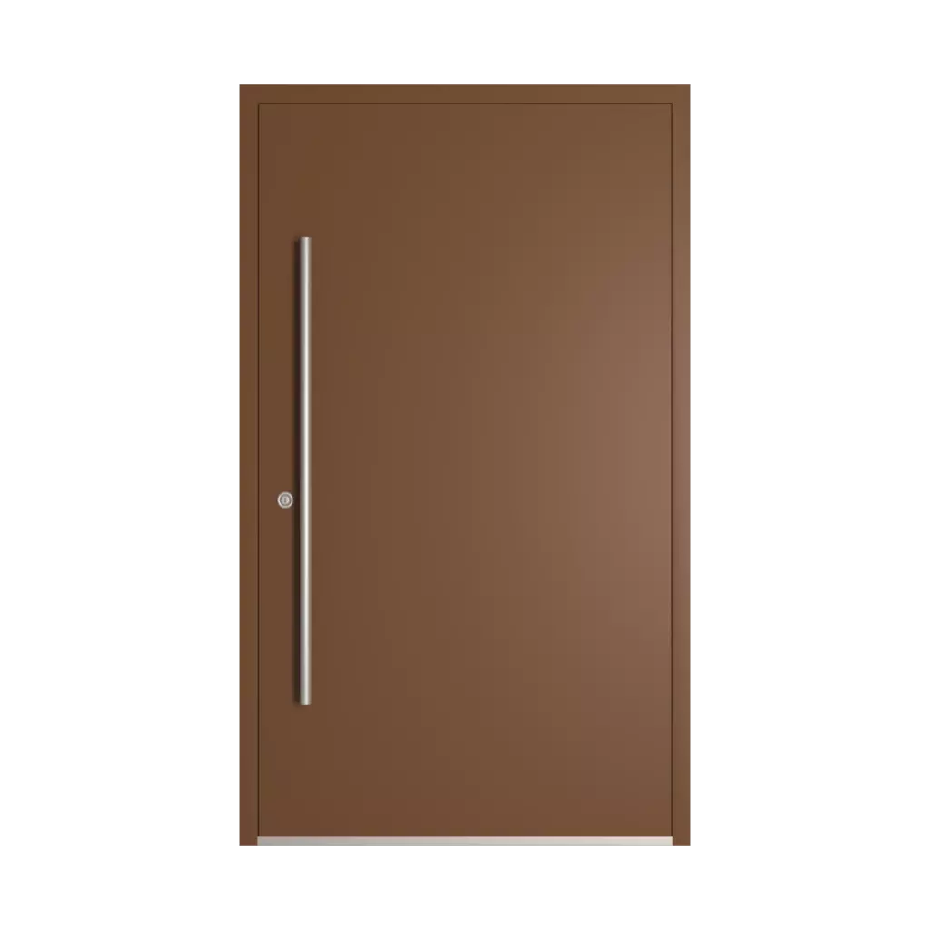 RAL 8007 Fawn brown entry-doors models dindecor gl08  