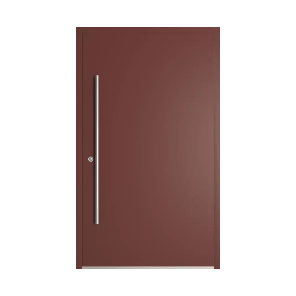 RAL 8012 Red brown entry-doors models adezo valletta-tallinn  