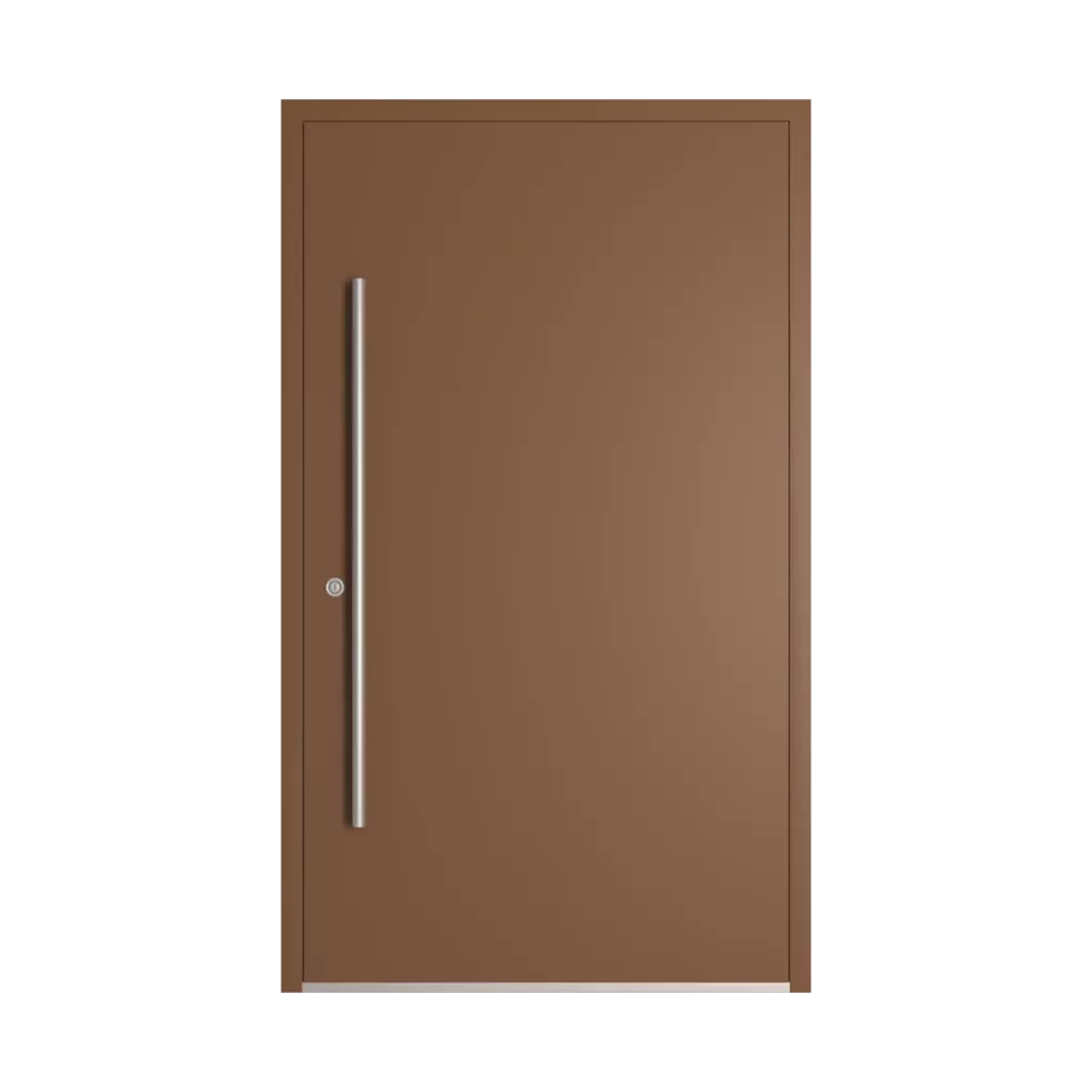 RAL 8024 Beige brown products wooden-entry-doors    
