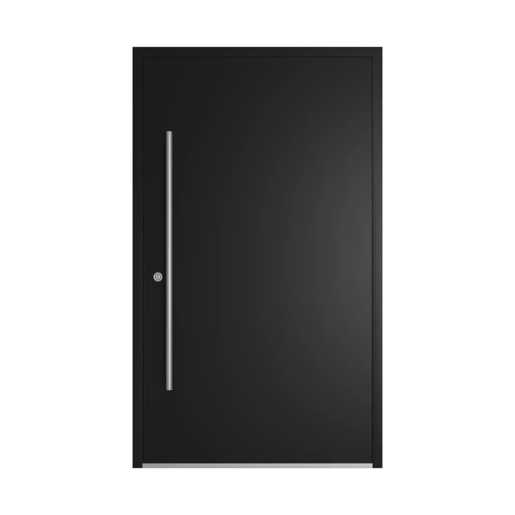 RAL 9005 Jet black entry-doors door-colors ral-colors 