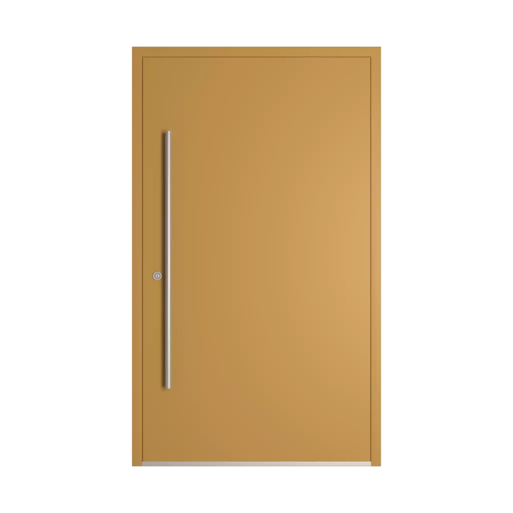 RAL 1024 Ochre yellow entry-doors models dindecor sl07  