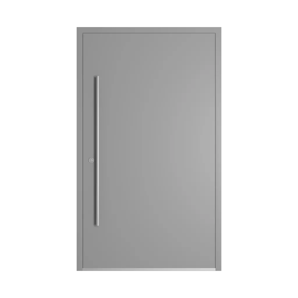 RAL 9022 Pearl light grey products aluminum-entry-doors    