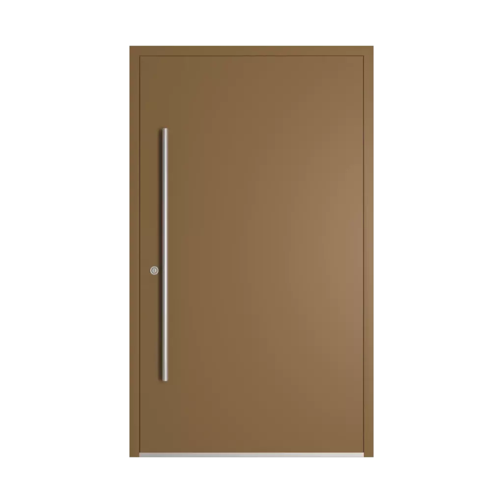 RAL 1036 Pearl gold entry-doors models dindecor sk01-beton  