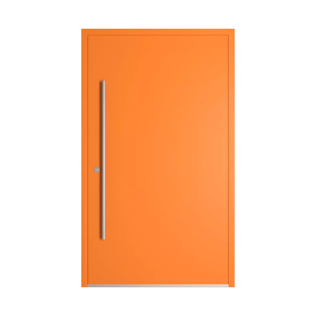 RAL 2003 Pastel orange entry-doors models dindecor sl07  