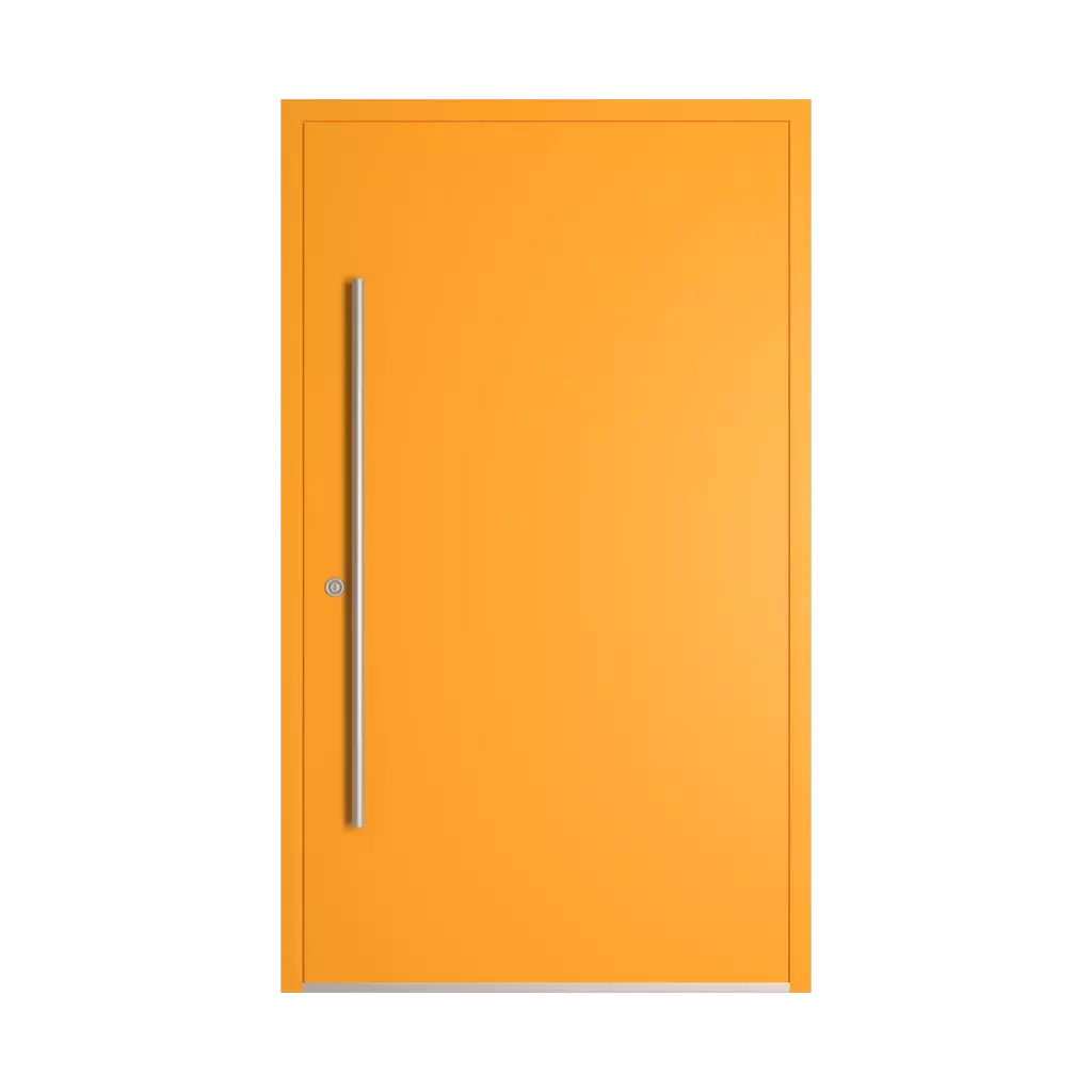 RAL 2007 Luminous bright orange products aluminum-entry-doors    