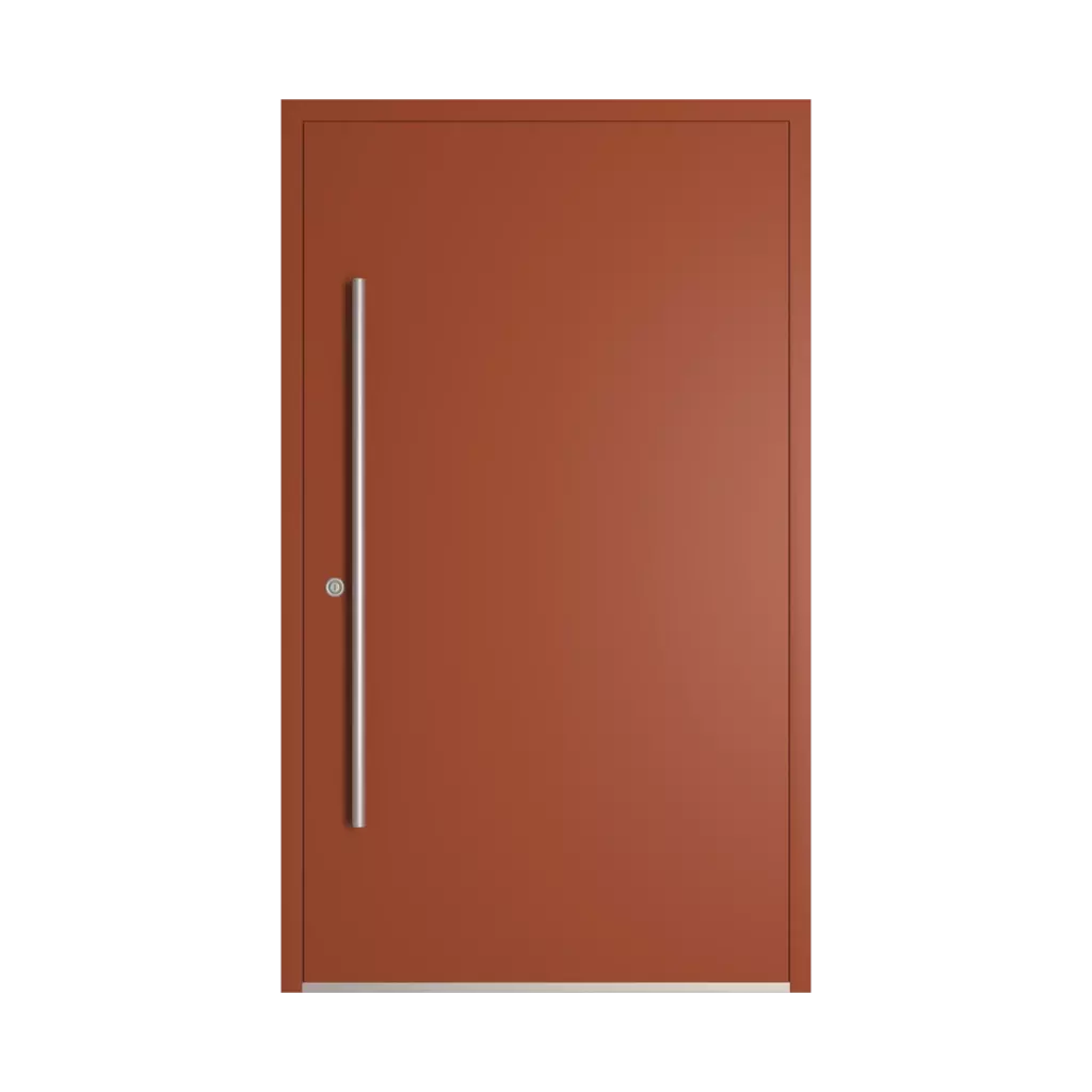 RAL 2013 Pearl orange products aluminum-entry-doors    