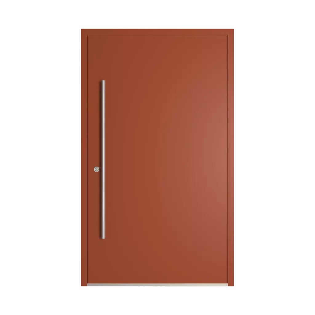 RAL 2013 Pearl orange entry-doors models dindecor sl03  