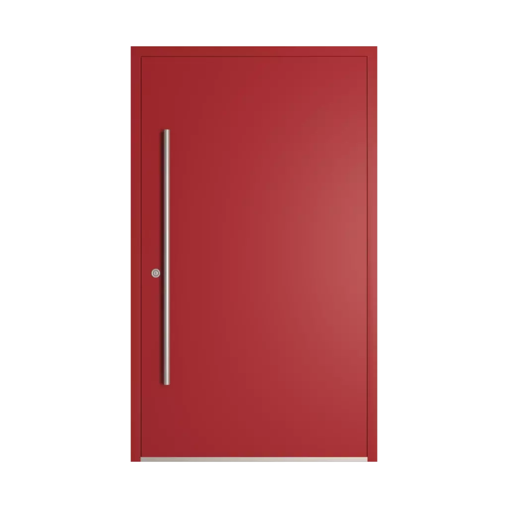 RAL 3001 Signal red entry-doors models dindecor sl07  