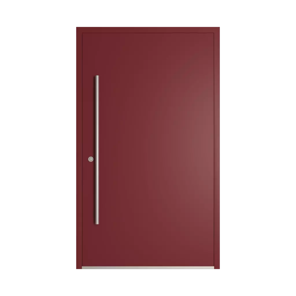 RAL 3004 Purple red entry-doors models dindecor sl01  