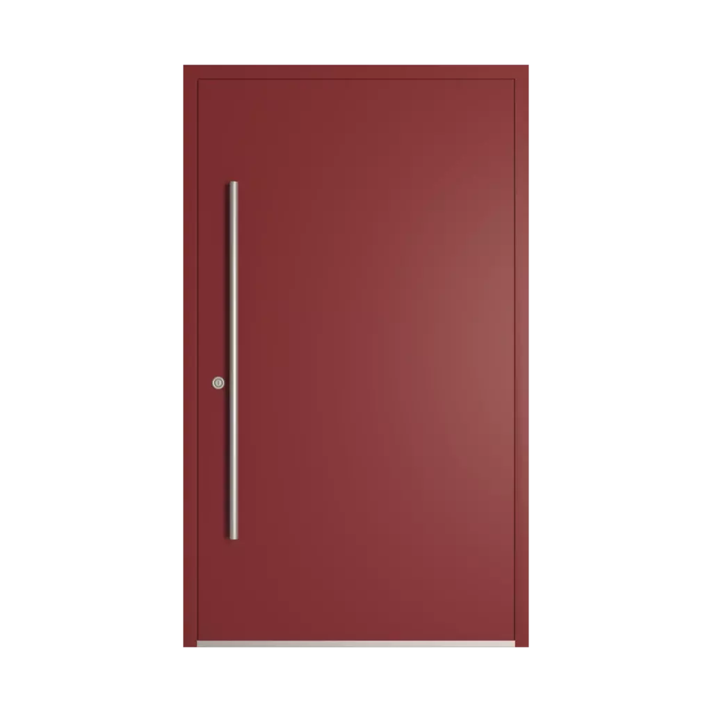 RAL 3011 Brown red products aluminum-entry-doors    