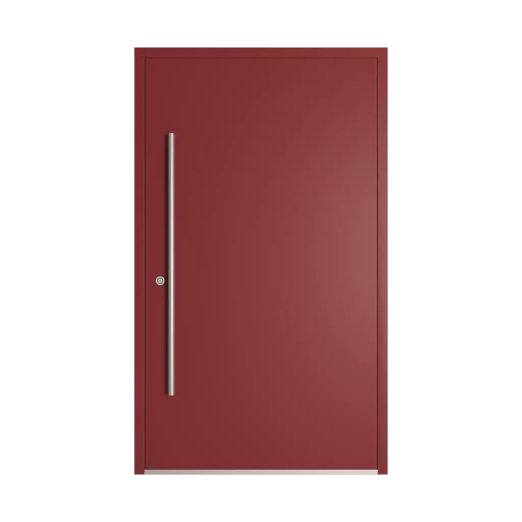 RAL 3011 Brown red entry-doors models adezo wilno  