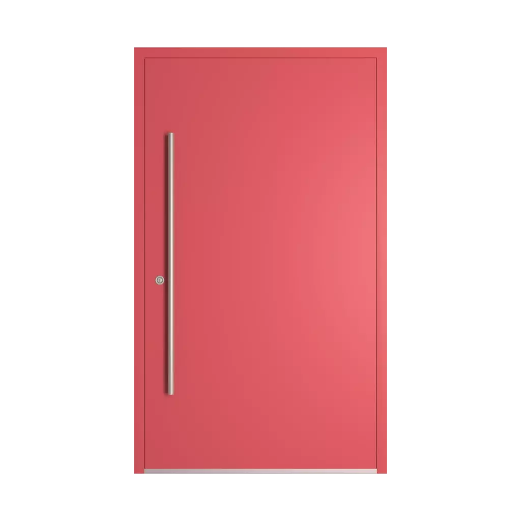 RAL 3017 Rose entry-doors models dindecor sl07  