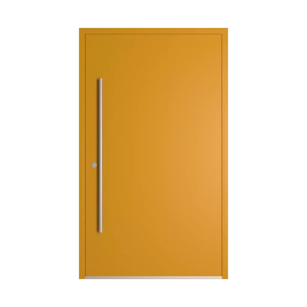 RAL 1005 Honey yellow entry-doors models dindecor sl07  