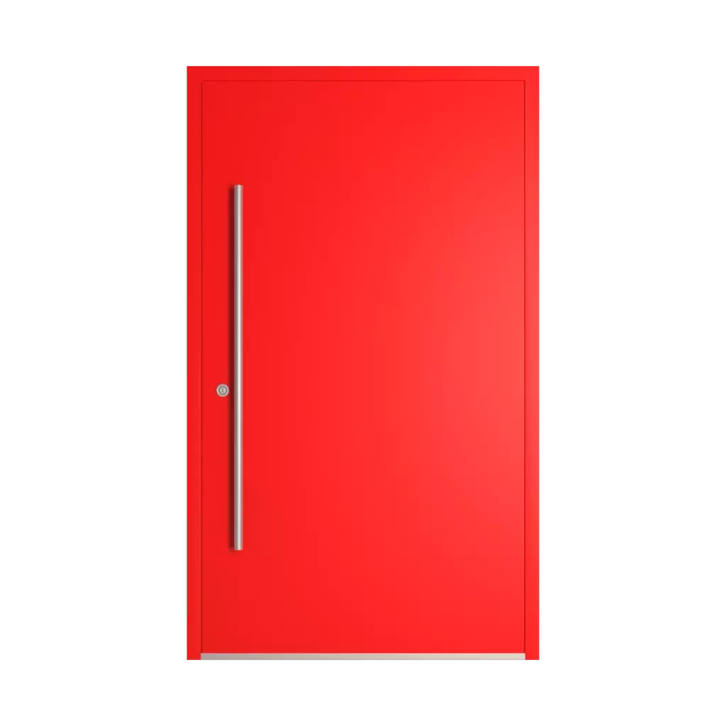 RAL 3026 Luminous bright red entry-doors models adezo valletta-tallinn  